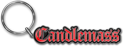 Candlemass - Logo Sleutelhanger - Rood
