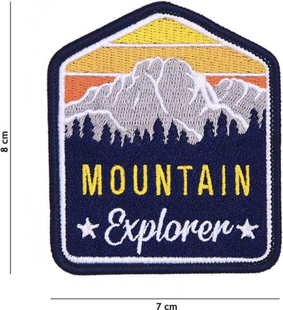 Embleem stof Mountain Explorer #23001