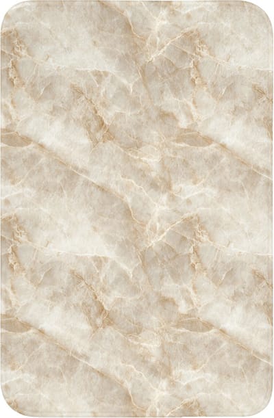 WC mat 40x60 cm - Antislip - Lichtbeige - Onyx - Subtiel - Toiletmat - Vloermat - Douchemat - Toilet tapijt - Toiletmatten