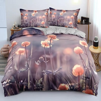 Klassieke dekbedovertreksets Bloemenblauw Goud King, Queen, Full, Twin Dubbele dekbedovertrekken Kussenslopen Beddengoed Beddengoedset 260x220cm 240x210cm 3pcs