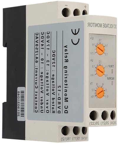Overvoltage en Undervoltage Bescherming Relay voor DC 12V/24V/36V/48V met Surge Beveiliging en Betrouwbare Prestaties