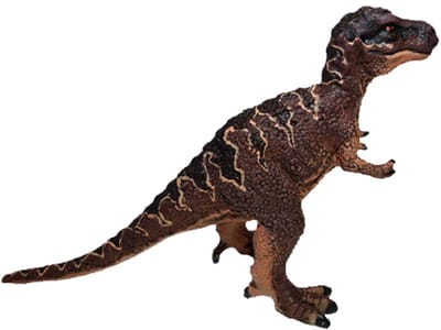 Bullyland 61314 – Speelfiguur Mini‑Dinosaurus T‑Rex – ca. 4cm – levensecht en detailrijk vormgegeven – ideaal als educatief speelfiguur, decoratie of klein cadeautje voor kinderen vanaf 3 jaar
