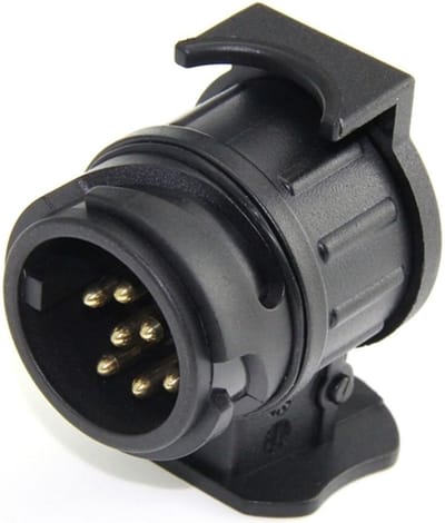 VCTparts® Trailerstekker Plug 7-polig Adapter - 13-polig naar 7-polig Voor Aanhanger Caravan Auto