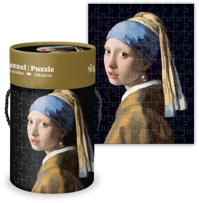 Puzzel Meisje met de Parel 108 stukjes
