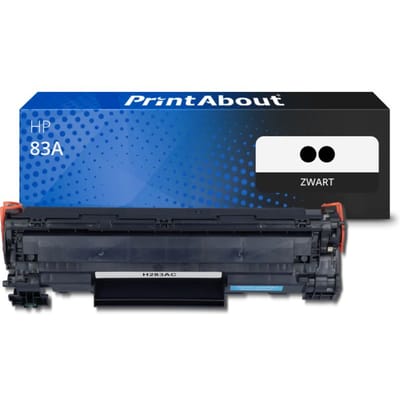 PrintAbout huismerk Toner 83A (CF283A) Zwart Multipack Geschikt voor HP