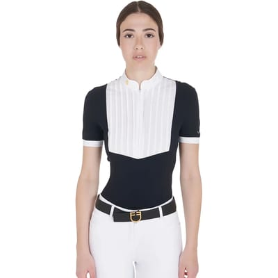 Dames rijpoloshirt van katoen Equestro