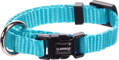 Flamingo Ziggi - Halsband Honden - Halsband Ziggi Turquoise Xxs 15-25cm 10mm - 1st - 133604 - 1st
