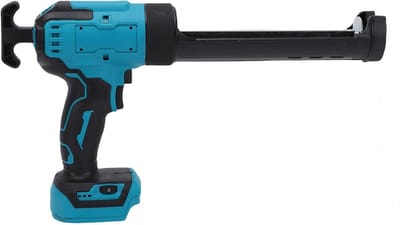 Fafeicy Snoerloos Kitpistool, Elektrisch Kitpistool met 6 Snelheden en LED-licht voor thuisreparatie- en Afdichtingsprojecten