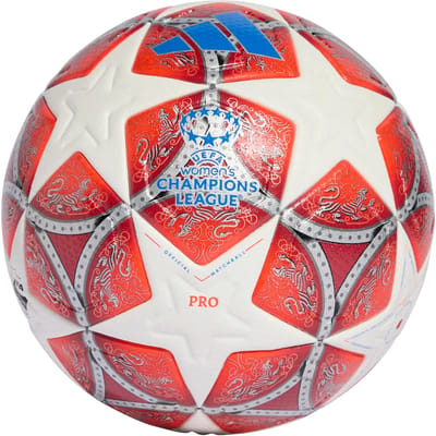 adidas UEFA Womens Champions League FIFA Quality Pro Ball, Vrouwen, Rood, Bal naar voetbal, maat: 5