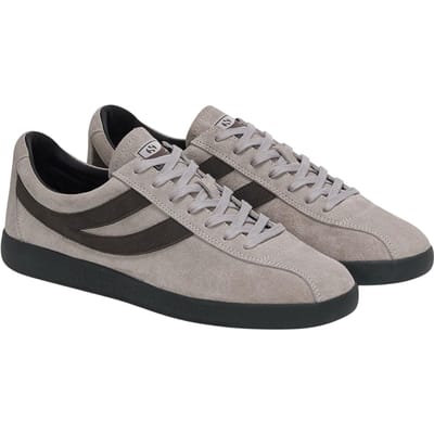 Superga Unisex 1960 Capri Suede Trainers voor volwassenen (Grijs/Volkaangrijs)