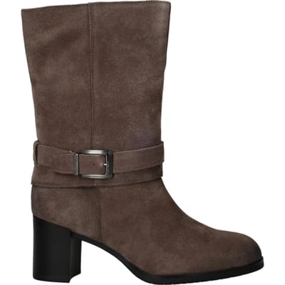 Tamaris - Enkellaarsjes Hak Taupe 39