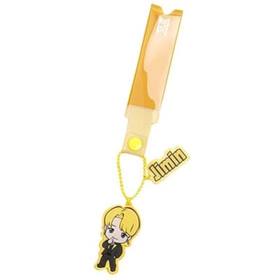 BTS (BangTan-jongens) TinyTAN Butter Acryl Sleutelhanger, Officieel, Origineel, Authentiek, K-POP, idool beige