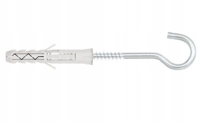 Wkręt-met - Pluggen - Halfvolle Haak - 10x50mm - 5 stuks