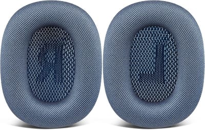 Vervangende Oorkussens voor Over-Ear Hoofdtelefoons, Duurzaam Mesh Stof, Zacht Schuim voor Comfort en Geluidsisolatie