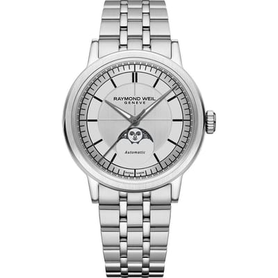 Raymond Weil Millesime 2945-ST-65001 Horloge - Staal - Zilverkleurig - Ø 39.5 mm