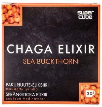 Chaga Elixir Extract Duindoornbes / Sea Buckthorn-Super Cube