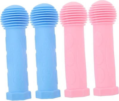 POPETPOP 2 Paar Kinderstep Accessoires Wagen Voor Fiets Fiets Stuur Handvatten Fiets Accessoires Voor Stuurhoes Stuur Beschermhoes Rubber