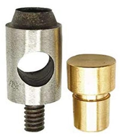 Heavy Duty Perforatieset - 2 mm Stalen Holle Snijders voor Lederbewerking en Kunststoffen