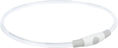 Trixie - Halsband - USB - Flash Light - Lichtgevend - Oplaadbaar - TPU - Multi - 40X0.8 cm