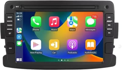 Autoradio met bluetooth - Carplay - Voor Renault / Dacia (Duster / Sandero / Captur / Xray / Logan 2 / Symbol / Dokker) - Geschikt voor Apple en Android - Stereo - Navigatie - Navigatiesysteem auto - 1GB 32GB