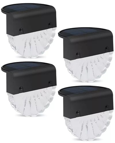 16 Stuks Buitenlampen met Sensor Dag en Nacht – Warm Licht & RGB – Balkon Verlichting – Wandlamp Buiten - Buitenlamp Zonne Energie met Sensor