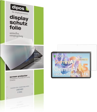 dipos – 2x Matte Beschermfolie geschikt voor UBDXBD Z-50G | Krasbestendige & antireflecterende Screenprotector Ultra-Thin
