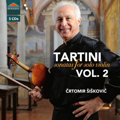 Crtomir Siskovic - Tartini: Sonatas For Solo Violin Vol. 2 (3 CD)