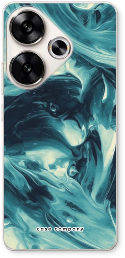 Case Company® - Hoesje geschikt voor Xiaomi Poco F6 hoesje - Dreaming About Whales - Soft Cover Telefoonhoesje - Bescherming aan alle Kanten en Schermrand