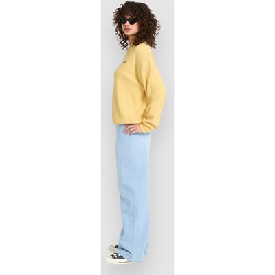 Volcom Sweeterry Crew Sweater geel