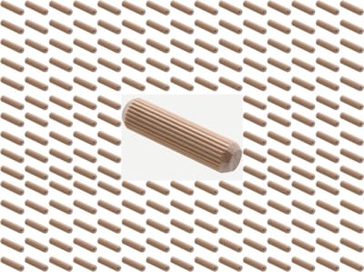 AMIG – Houten Deuvels – Ø6 x 30mm – Voordeelverpakking 500 stuks - Deuvelset – Houtverbinders Meubelbouw