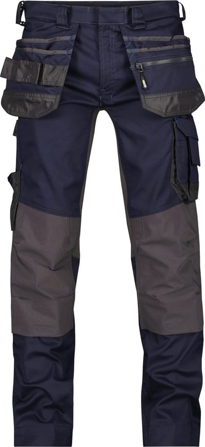 Holsterzakkenbroek met stretch en kniezakken