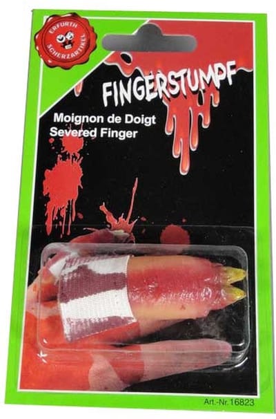 Afgerukte Vinger - Halloween prank