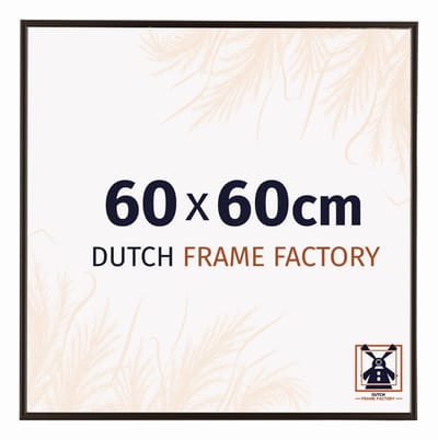 Fotolijst 60x60 cm - Kunststof - Antraciet - Easy
