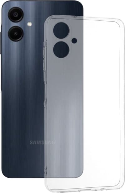 Hoesje geschikt voor Samsung Galaxy A06 4G/5G - Techsuit Clear Silicone Back Cover - Transparant