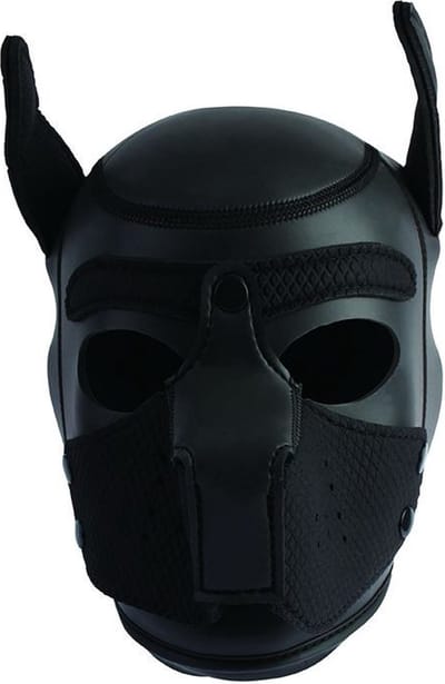 Sins Inquisition - Be My Master Bondage Puppy Hood - Zwart