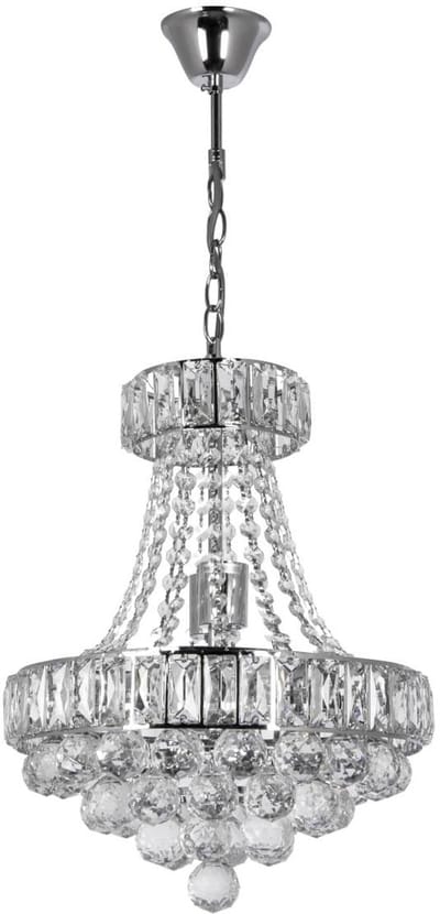 Luxe kristallen plafondlamp Venti W-E 1373/6 - 6 lichtpunten