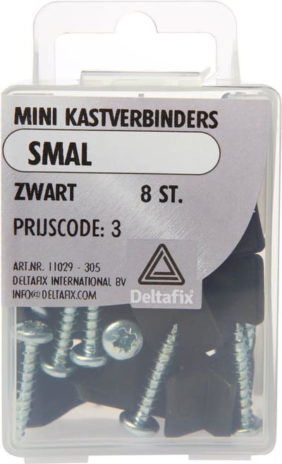 Mini kastverbinder smal zw 8st Deltafix