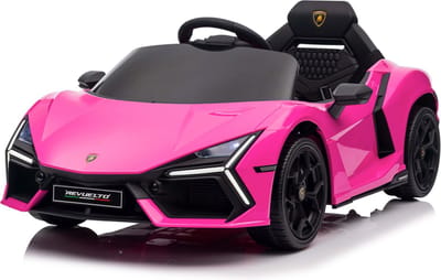 Lamborghini Revuelto Kinderauto Roze | 12V