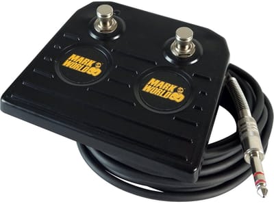 Markbass Markworld Footswitch Dual 2-knop voetschakelaar