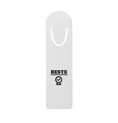Hacebo® - Beste accountmanager metalen boekenlegger - Beste accountmanager - collega - welkom - afscheid Bladwijzer boekenleggers - 12.7 cm x 3.2cm