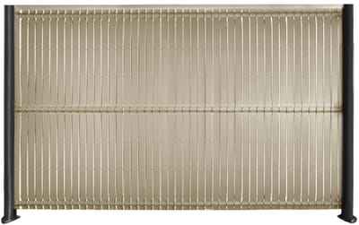 Dailygoods- Tuinscherm Kunststof 153x250 cm - PVC - Privacyscherm - Weerbestendig - UV-bestendig - Moderne Tuinafscheiding