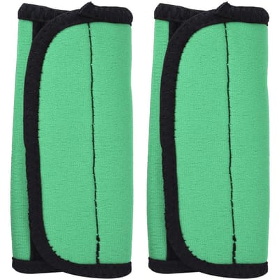 2 STUKS Neopreen Antislip Comfortabel Zacht Kajak Kano Peddel Grips Kajak Boot Accessoires(Oranje ) green