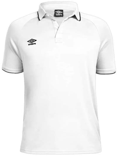 Umbro Torch Korte Mouw Poloshirt Wit XL Man