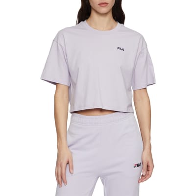 FILA Locri Loose Cropped Tee Thistle Taglia: XS | Maglie Sportivi Outlet | Donna | Viola