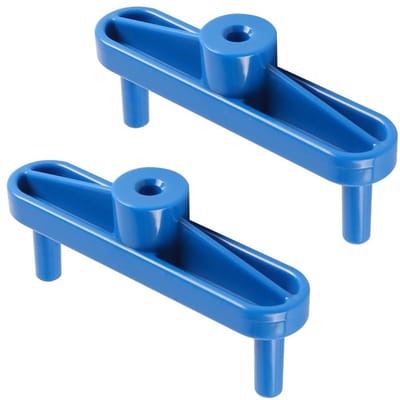 Dailygoods- Markeermeter Professioneel - 2-Pack - Houtbewerking - Nauwkeurige Positionering - Lichtgewicht - Compacte Vormfactor - 127x28,7 mm - Markeergereedschap