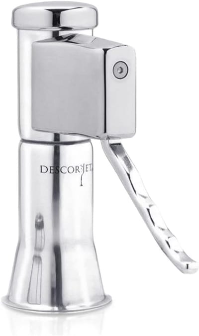 Professionele Flessenopener voor Cava en Champagne | Gepatenteerde Kurkentrekker voor Mousserende Wijn | Zilver