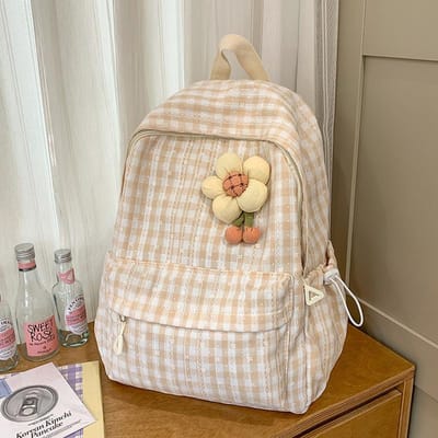 Japanse Ins Campus Bos Ruit Rugzak voor Meisjes  Middelbare School Meisjes Middelbare School Studenten  Lichtgewicht Schooltassen  Veelzijdige Rugzakken single package