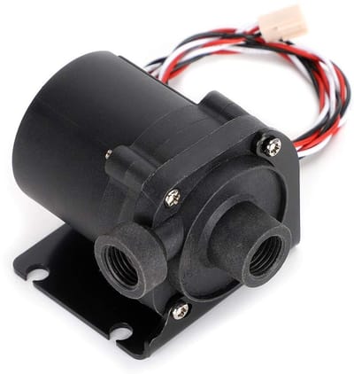 Allecto - PC Waterpomp - Waterkoeling Pomp - Compact en Efficiënt - Zwart - 12V - Voor Computergebruik - G1/4in Aansluiting