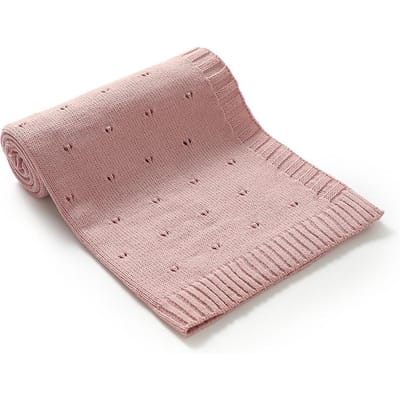 Pasgeboren Baby Deken Gebreid Effen Baby Kinderwagen Wikkeldeken Super Zacht Geruit Slaapzak Warm Jongen Meisje Beddengoed Dekbed 90*70CM gray