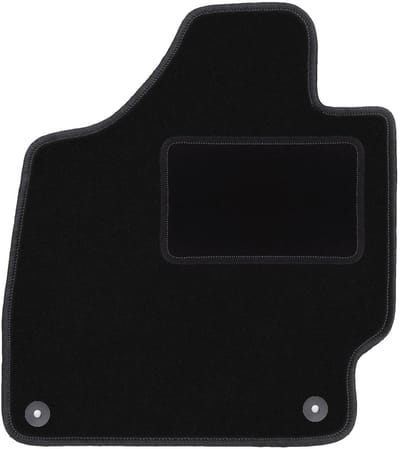 Bestuurdersmat zwart voor: Audi TT II 8J cabrio, roadster, coupé (2006-2014)